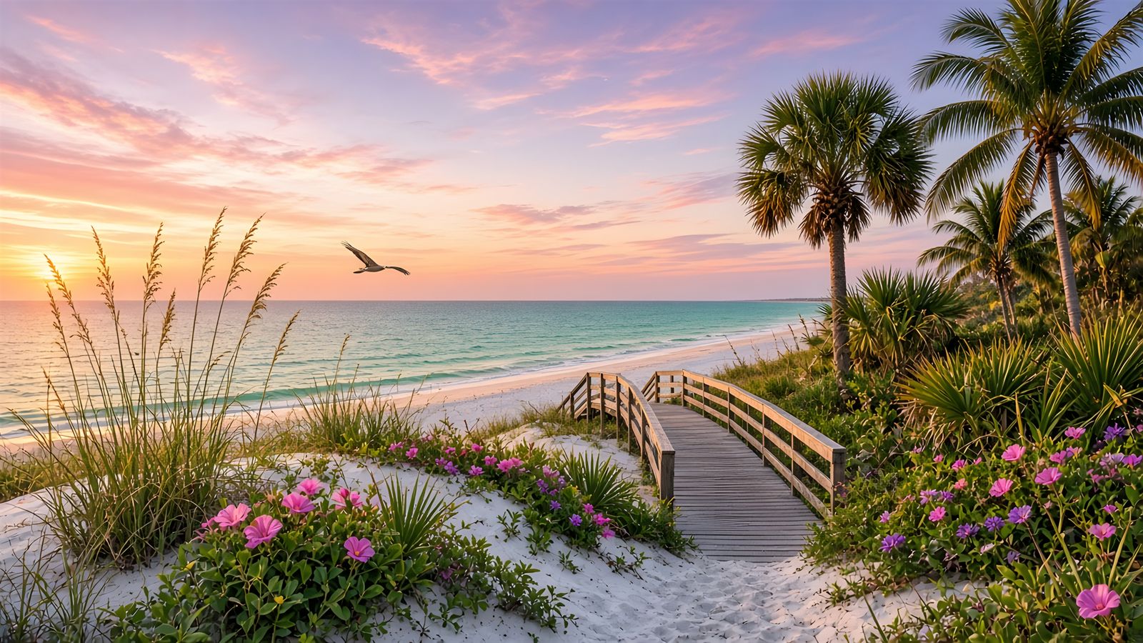 Florida Sunset wallpaper preview